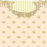 Dollhouse Miniature 1/2In Scale Wallpaper: Cherubs